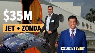 Luxury Meets Business: Pagani Zonda, $35M Jet & Networking With Patrick Bet-David