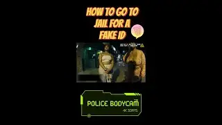What starts as a simple fake ID stop turns into a arrest  #Bodycam  #InstantRegret #police