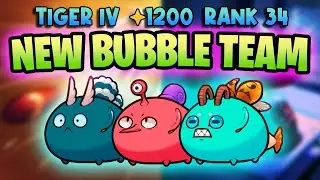 RANK 34 BUBBLE AQUA-BUG-DUSK BUILD | SEASON 0 | ORIGIN LEADERBOARDS | AXIE INFINITY