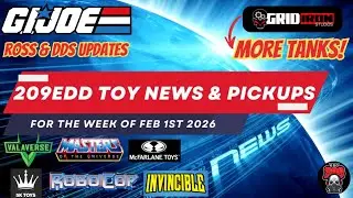 ACTION FIGURE NEWS ROUNDUP /HAUL FEB 1st GRIDIRON TANK VALAVERSE MOTU INVINCIBLE