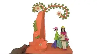 Paper Quilling Doll Showpiece || How to make doll using paper ||DIY