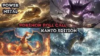 Pokemon Roll Call (Kanto Edition) | Power Metal Song | Pokemon