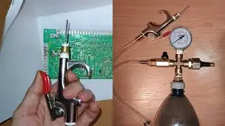 Как выпаять детали с помощью сжатого воздуха из ПЭТ-бутылки