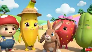 Sensory  Farm School 🐰🍓 | Learn with Cute Fruits & Animals | ACTIVE SENSORY KIDS