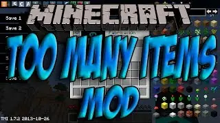 Minecraft 1.8 - Como Instalar TOO MANY ITEMS MOD - ESPA&Ntilde;OL [HD] 1080p Spotlight