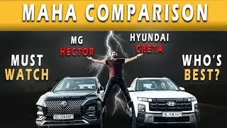 ❤️Creta Facelift V/S MG Hector -Comparison Review 🔥एक Sher तो दूसरा Cheetah🐆