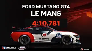 iRacing | Ford Mustang GT4 - LeMans - FTSCC - 2025 S4 Week 11 | Hotlap