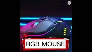 ONIKUMA CW902 RGB Gaming Mouse Wired USB Optical Computer Mice with RGB Light 6 Adjustable DPI 6400
