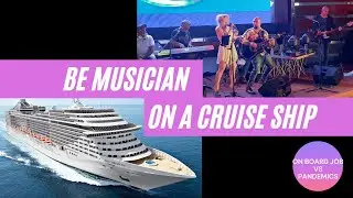 6 facts about the cruise ship musician, talking from recruiting to the lockdown during the pandemic