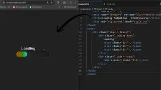 CSS Loading Spinner Animation | Beginner Friendly Project