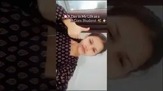 day in my life as a BCom student 📚 #pallavivlogs #minivlog #firstvoiceover #vlog