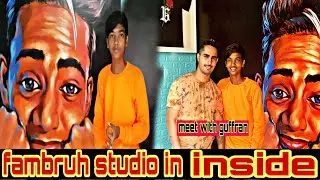 inside fambruh studio and meet Danish brother guffran zehen