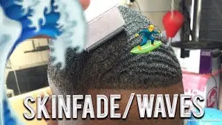 (17 YEAR OLD BARBER?) How To Do Skinfade On Waves!! FULL HAIRCUT TUTORIAL!