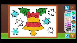 **Christmas Version** We are trying out drawing apps! Next one up: Lucas & Friends - Coloring Games