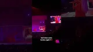 bed chem outro london night 1💋 #sabrina #sabrinacarpentertour #bedchem #shortnsweetour