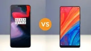 OnePlus 6 vs Xiaomi mi mix 2s video test 1080 50fps