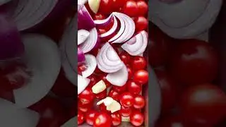Домашний томатный соус из жареных помидоров, не требующий очистки, всего из 7 ингредиентов #томат...