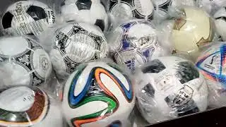 Adidas Full Historical Pro Official Match Ball Set - Size 5 (Hist Ball Set KB1812) [Unboxing]