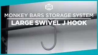 Large Swivel J Hook From The Monkey Bars Storage System