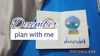 ❄ plan with me // December bullet journal setup 2023