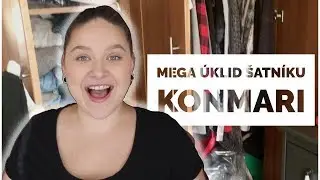 Mega &Uacute;klid &Scaron;atn&iacute;ku 👗 | KonMari Metoda | Monika Vighov&aacute;