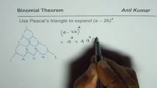 Binomial Expansion with Pascals Triangle