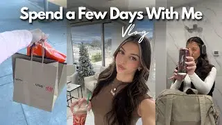 SPEND A COUPLE DAYS WITH ME VLOG | Chatty Car Talks, Gym, Coffee Runs & Clients