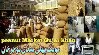 Moong phalli Mandi (peanuts Market )