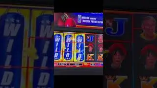Rocky Slot Bonus! 3 Wild Reels 10 Bonus Spins on a $2 Bet!