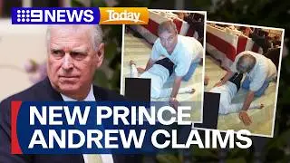 New Prince Andrew claims emerge with more releases from the Epstein files | 9 News Australia