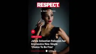 Singer, Producer Jahna Sebastian Releases Her Impressive New Single Choice To Be Free