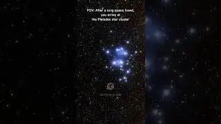 Space travel to Pleiades star cluster