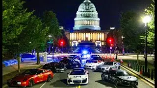 Getting arrested with supercars on CaptiolHill! 2019 North Face Rally Throwback Vlog !