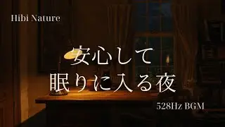 【528Hz】🌙 安心して眠りに入る夜｜528Hz Sleep Ambient