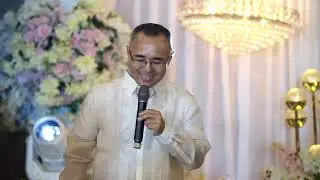 C&H Wedding: Reception Opening Prayer (By Ptr. Yutaka Matsumoto)