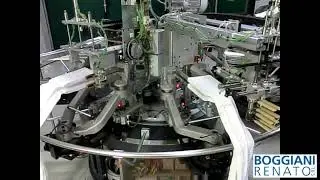 NEW FULL AUTOMATIC LINE CLOSER MACHINE LC360R made by BOGGIANI RENATO SRL