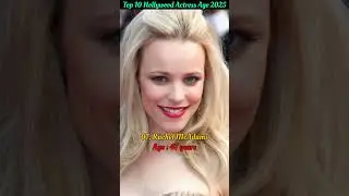 Top 10 Hollywood Actress Age 2025 || #shorts #viral