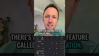 AI Voice Isolation in DaVinci Resolve