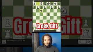 Греческая жертва-дар #шахматы #chesscom #chessgame #chesstips #chesstricks