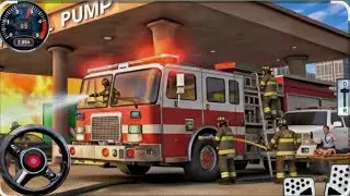 FireFighter Rescue Simulator 3D || Us Emergency 911 Fire Truck Driving || Android Gameplay 2026