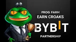 Frog Farm Mining | Earn Unlimited Croaks | Backed By Bybit And Bitget