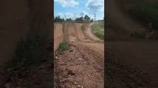 hitting those uphill jumps on my Husqvarna  TC 50