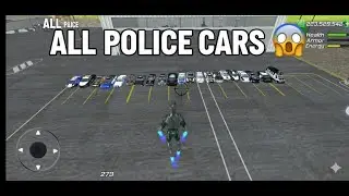 Rope Frog Ninja Hero |new update|All police Cars