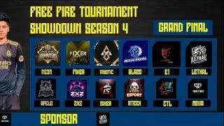 [🔴LIVE]  GRAND FINAL || FREE FIRE TOURNAMENT SHOWDWON || FFTS || NOVA FORCE