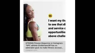 Strong fitness, magazine Women To Watch