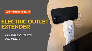 Electrical Outlet Extender Stick - Power Socket Expander - We tried it out!