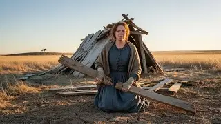 She Was Building a SHELTER With Broken Boards—Rancher Observed From Afar, Then Rode Over With Lumber