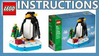 LEGO Instructions | Christmas Penguin | 40498 | LEGO 2021