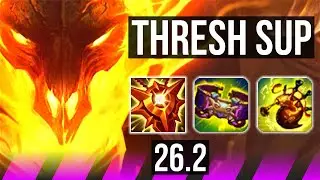 THRESH & Jhin vs BLITZCRANK & Miss Fortune (SUP) | KR Challenger | 26.2