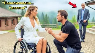 Парализованная дочь CEO потеряла надежду — пока врач-одиночка, отец, не сказал: